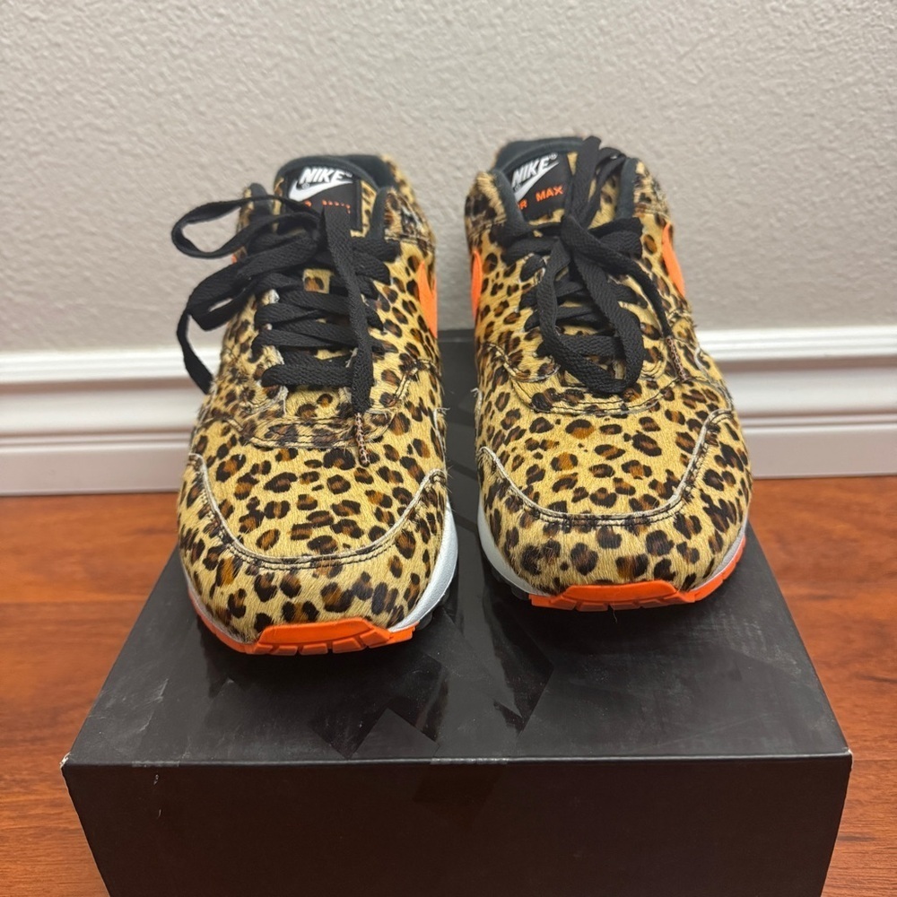 Nike Air Max 1 atmos Animal 3.0 Leopard Size 10.5 - Picture 2 of 9